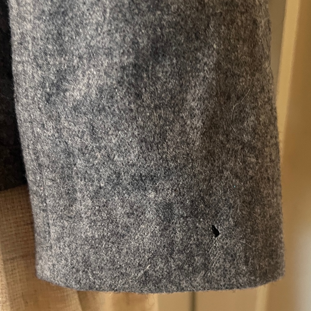 Pendleton Gray Wool Blazer Jacket Small - image 8